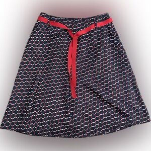 Talbots 100% Silk A-Line Skirt - Size 8 - EUC!!